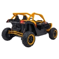 Auto na akumulator dla dzieci Buggy SP SUPER 66 Żółty KKL-808